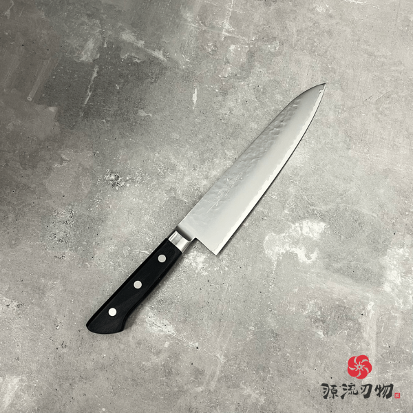 山脇刃物 義弘作 VG-5 槌印 牛刀 210mm (附原廠刀鞘)：圖片 2