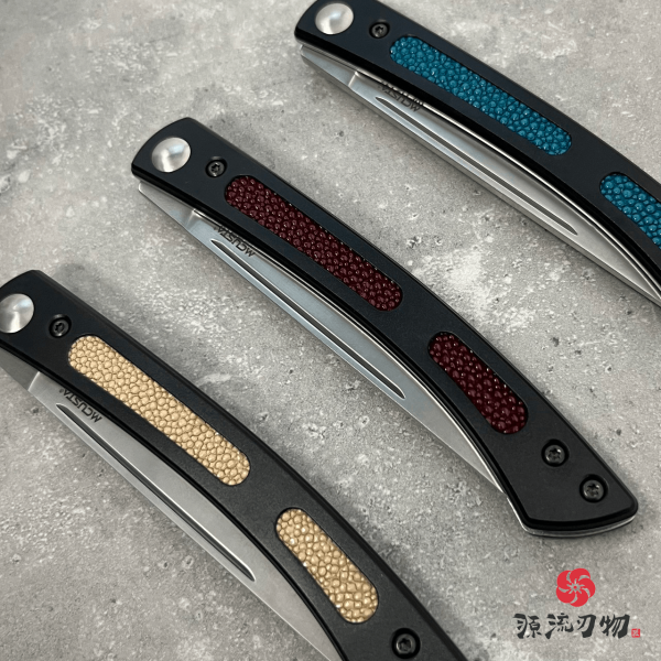 丸章 MCUSTA VG10 牛排折刀 (附栃木皮套)：圖片 4