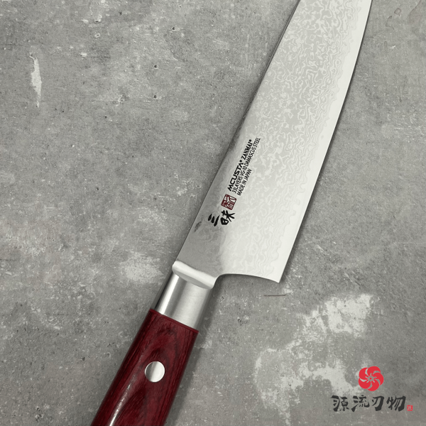 三昧  ZANMAI  紅蓮 33層大馬士革 VG10  三德刀 180mm：圖片 3