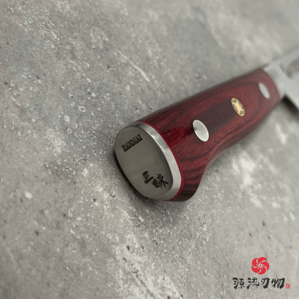 三昧  ZANMAI  紅蓮 33層大馬士革 VG10  三德刀 180mm：圖片 6