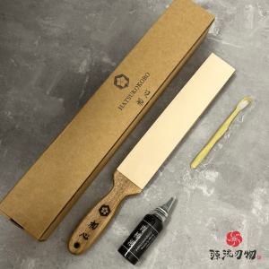 日本 初心 雙面皮革砥棒組