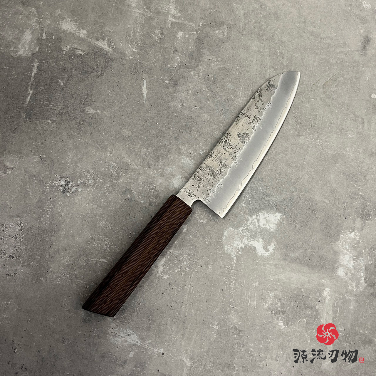 仙蔵 Senzo 梨地 銀三鋼 三德刀 165mm:圖片 7