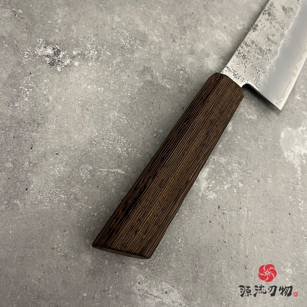 仙蔵 Senzo 梨地 銀三鋼 三德刀 165mm:圖片 6