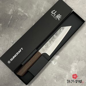 仙蔵  Senzo  梨地 銀三鋼  文化刀 165mm