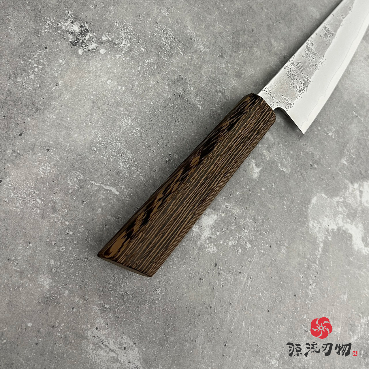 仙蔵 Senzo 梨地 銀三鋼 水果刀 140mm:圖片 5