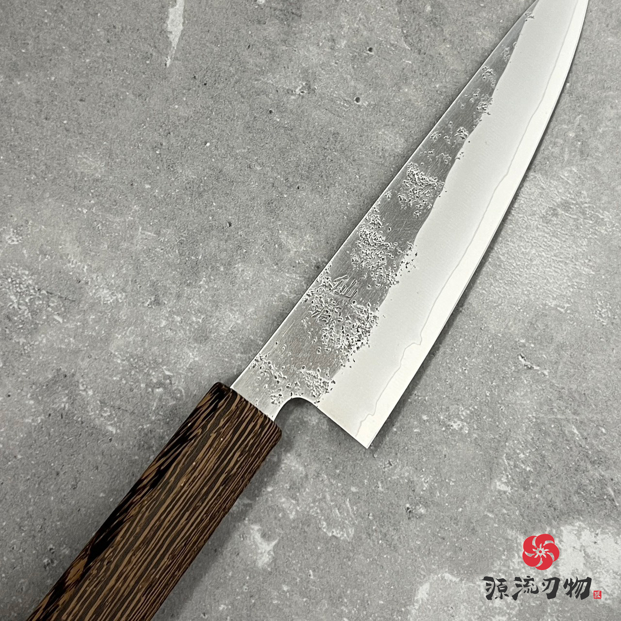 仙蔵 Senzo 梨地 銀三鋼 水果刀 140mm:圖片 3