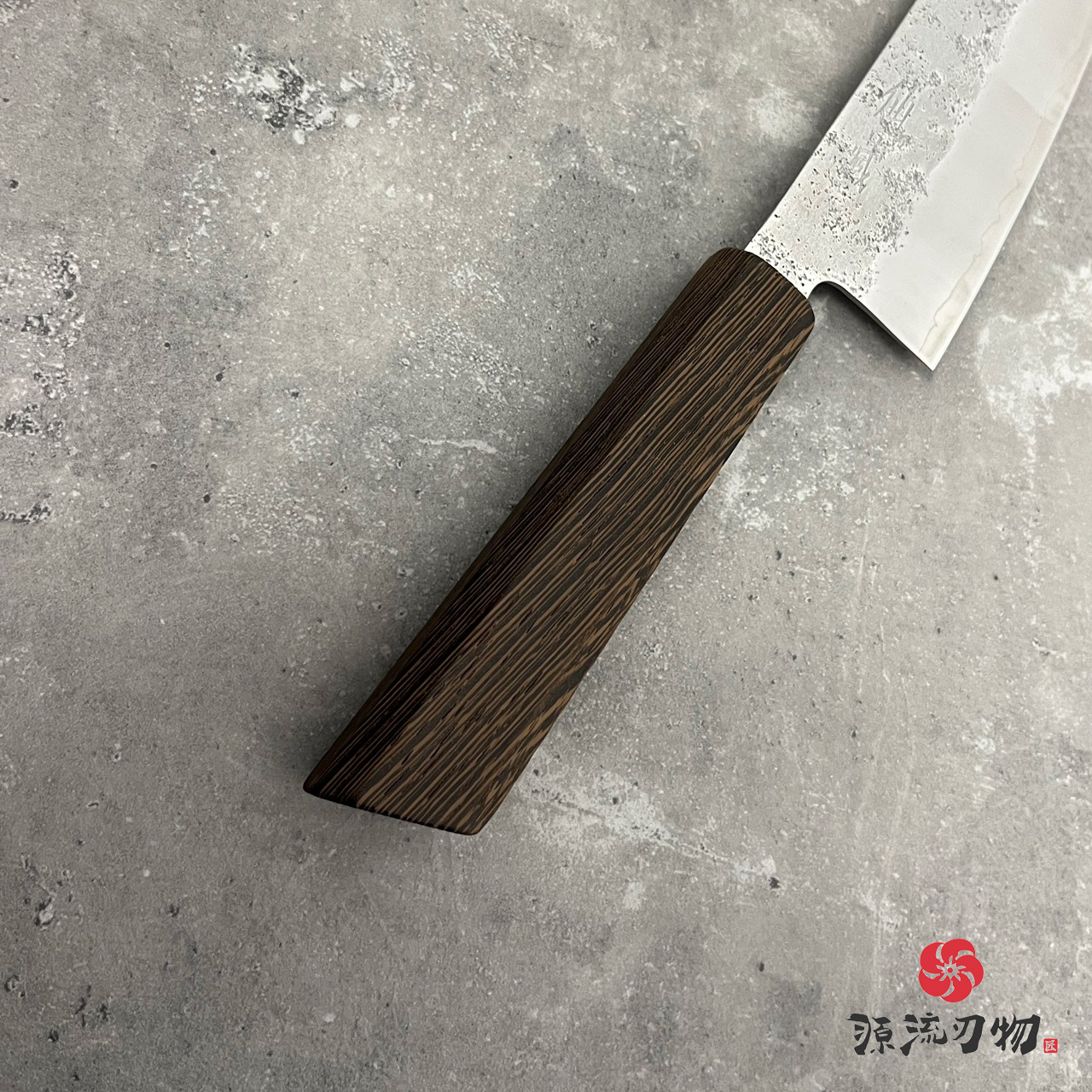 仙蔵 Senzo 梨地 銀三鋼 牛刀 200mm:圖片 6