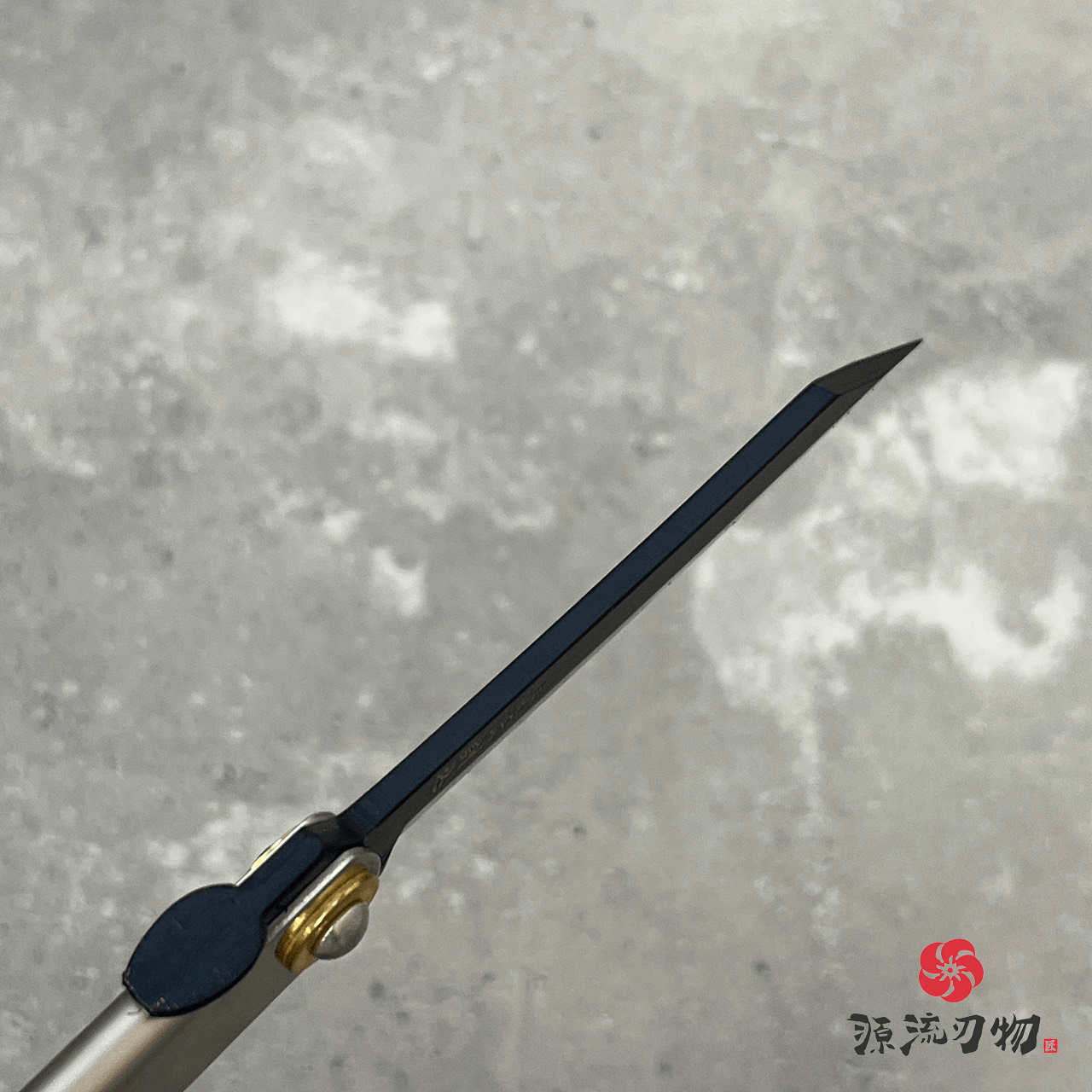 日本 永尾駒製作所 肥後守定駒 青紙鋼黑刃 折疊刀、小刀 75mm:圖片 7